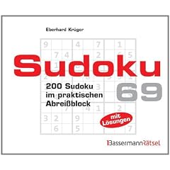 Sudoku 69 - 1er VE: 200 Sudoku im praktischen Abrei�block