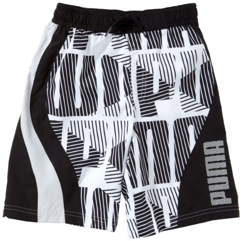 PUMA Jungen Long Board Shorts No.1 Logo, black, 140, 819459 01 Preisvergleich