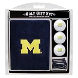 NCAA Michigan Embroidered Team Golf Towel Gift Set