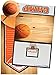 iscream Pack of 8 Fold-over Ready to Send Note Cards - Basketball Camp