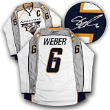 Shea Weber Nashville Predators Autographed/Hand Signed Rbk Hockey Jersey
