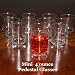 Case of 120 - Small 4 ounce Disposable Plastic Pedestal Wine Glasses - Mini Desert Cups