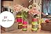 Huachnet Orange Jute Twine Best Arts Crafts Twine Industrial Packing Materials Heavy Duty Durable Natural Twine 3 Strands for Gardening Applications-2mm(W)*100 Meters(L)
