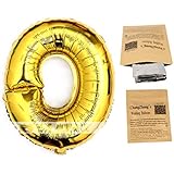 Helium Foil Digital balloons ,birthday holidays weddin party supply Golden 40"0