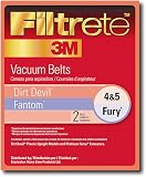 Filtrete Dirt Devil 4/5 Belt and Fantom Fury Belt, 2 Belts Per Pack