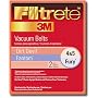 Filtrete Dirt Devil 4/5 Belt and Fantom Fury Belt, 2 Belts Per Pack