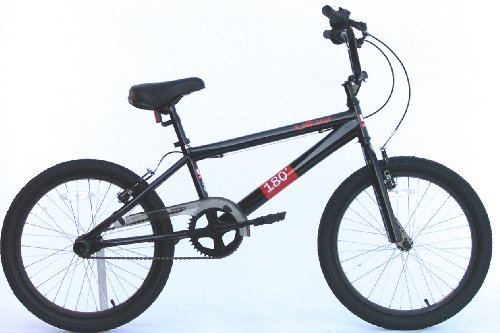 Vibe 180 BMX Bike 2010 Black -Alloy Wheels, Stunt Pegs