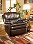 Callaway Espresso Rocker Recliner by Ashley Furniture