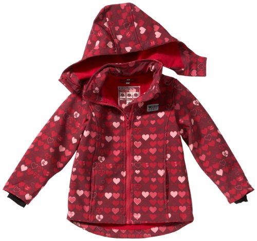 TOM TAILOR M&auml;dchen Jacke 35200960081/softshell jacket, Gr. 128/134, Rot (4172) Preisvergleich