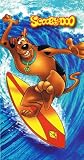 Scooby Doo Surfing A Big Wave Beach Towels