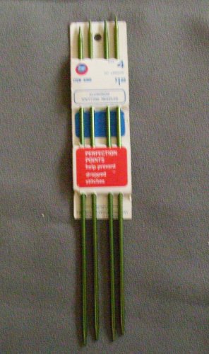Boye Aluminum Knitting Needles 10" Size 4