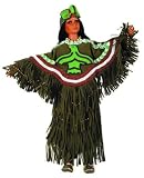 LADY HAWK 30in Porcelain Indian w/Headress Doll ~Retired