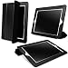 BoxWave Apple iPad 2 / iPad 3 Smart Case – Stealth Fiber, Premium Synthetic iPad3 Leather Folio Case w/ Multi-Angle Stand for iPad 2 and The new iPad (3rd Generation)