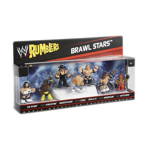 figure action john mini cena Brawl Low Figure Mattel Rumblers Stars Price Buy WWE 7Pack