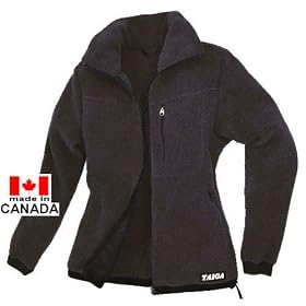 TAIGA Fleece Jacket-300 - Women's Polartec�-300 Fleece Jacket, Black, MADE IN CANADA