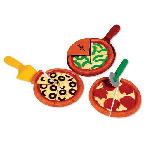 Learning Resources Smart Snacks Piece-A-Pizza Fractions