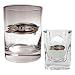 Anaheim Ducks NHL Rocks Glass & Square Shot Glass Set - Primary Logo