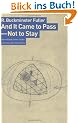 And it came to pass - not to stay