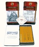 Review KOH-I-NOOR  / 12 GRAPHIC DRAWING PENCILS