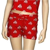 Ohio State Buckeyes Ladies Scarlet Tandem Shorts