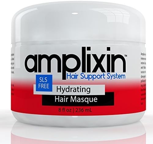 Amplixin Hydrating Deep Conditioner Masque With Coconut &amp; Argan Oil For Dry &amp; Damaged Hair - 8oz by Amplixin
