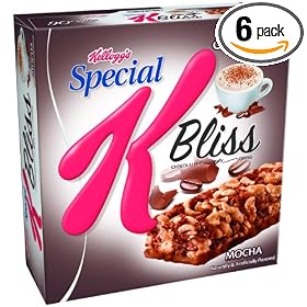Special K Bliss Bars, Mocha, 5-Count Bars (Pack of 6)