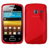 mumbi TPU Silikon Schutzh�lle f�r Samsung Galaxy Y Duos transparent rotvon "mumbi"