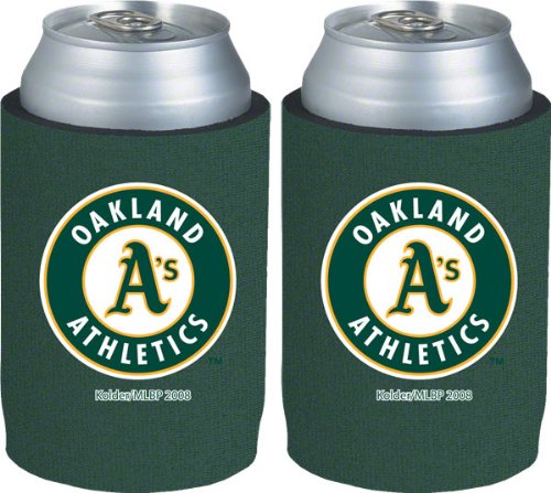 Oakland Athletics Can Koozie 2-Pack