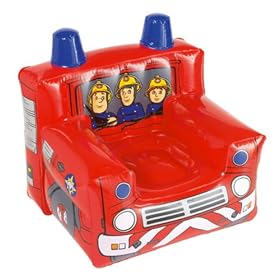 Inflatable Fire Engine Chair