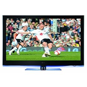 LG 50PS7000 50-inch Widescreen Full HD 1080p Plasma TV with Freeview - Black / Indigo Blue Trim