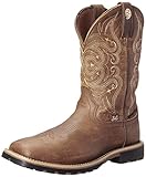 Justin Boots Women's George Strait Collection Riding Boot, Golden Oak Crazy Horse, 8.5 B US