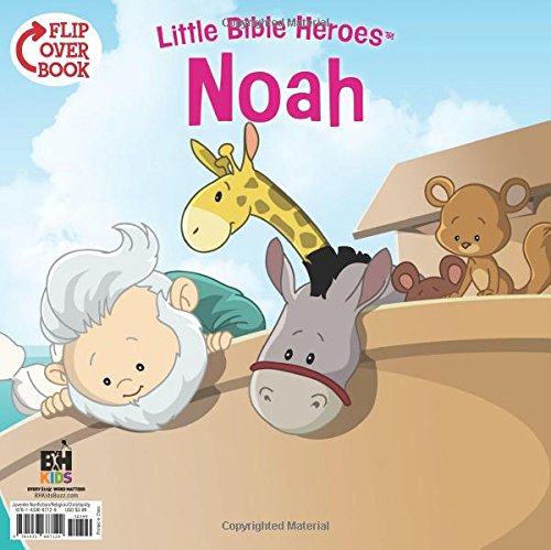 Creation / Noah Flip-Over Book (Little Bible Heroes™)