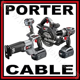 Buy Porter-Cable PC418C-2 18-Volt Cordless 4-Tool Combo Kit by Porter-Cable