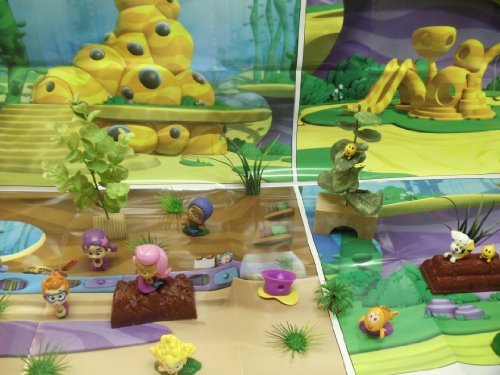 Bubble Guppies 21 Piece Figure Play Set Featuring Gil Bubble