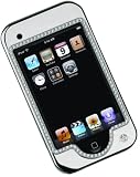 Gilty Couture - Slider Case Silver Plated For iPod Touch - Clear Stones