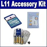 Nikon Coolpix L11 Digital Camera Accessory Kit includes: ZELCKSG Care & Cle ....
