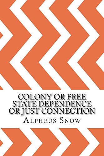 Colony or Free State Dependence or Just Connection