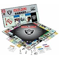 Raiders USAopoly NFL Monopoly Collectors Edition
