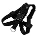 ColorPet Step-in Harnesses for Dog Classic Solid No Pull Adjustable Dog Harness Easy to Fit Easy To Use High density Webbing Comfortable for Dogs (Black)