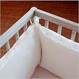 IMAGE OF Pom Pom At Home O-7000-F-01 / O-7000-W-01 Charlie Linen Crib Bumper