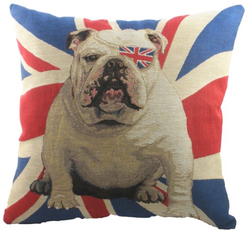 Evans Lichfield Union Jack Winston Tapestry (Filled) Cushion, 18″ x 18″