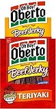 Oh Boy! Oberto Natural Style Beef Jerky Teriyaki, 1.9-Ounce Packages (Pack of 8)