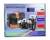 Sima Deluxe 35mm Camera Set with Carry Bag and Zoom Flash FM900K