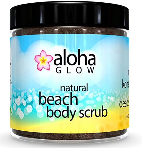 Anti-Cellulite Hawaiian Kona Coffee and Dead Sea Salt Body Scrub. Best All Natural Spa Formula Body Scrub with Caffeine to Firm, Tighten & Smooth Skin and Reduce Cellulite on Legs, Thighs, Stomach & Arms. 100% Money Back Guarantee - 16 oz.