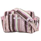 Ju Ju Be Be Tween Diaper Bag, Julias Ribbons Pink Print