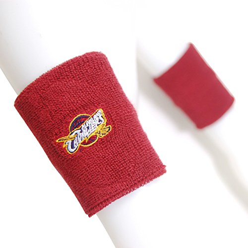 NBA 2014 Cleveland Cavaliers 2-Pack Team Logo Wristbands/Sweatbands - Maroon