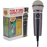 51LSxsdb6zL.SL160EmersonMM221PlugNPlayKaraokeMicrophoneSystemwith150SongDVD