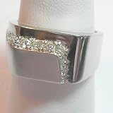 14K White Gold Diamond Ring