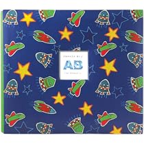 Embossed Postbound Album With Photo Window 12"X12"-Rockets