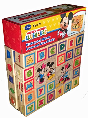 Mickey Mouse Clubhouse Mickey and Minnie Learn and Grow Blocks
